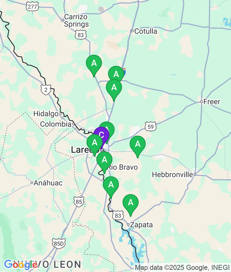 Laredo Available Airport Options